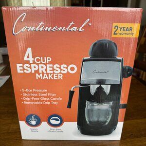 BRAND NEW 4-cup Espresso Machine